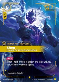 Shen, Leader of the Kinkou Order (Alternate Art) #138a/166