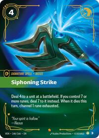 Siphoning Strike #146/166