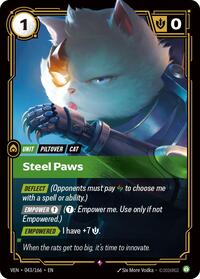 Steel Paws #043/166