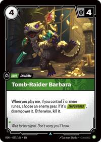 Tomb-Raider Barbara #037/166