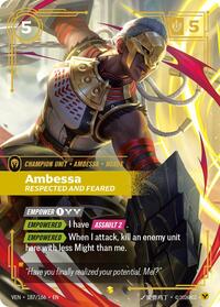 Ambessa, Respected and Feared (Overnumbered) #187/166