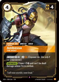 Ambessa, The Wolf #084/166