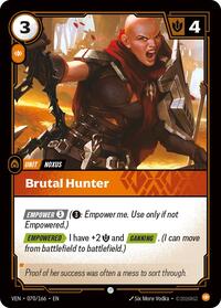 Brutal Hunter #070/166