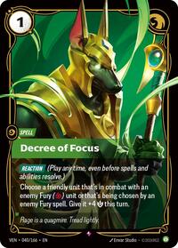 Decree of Focus #040/166