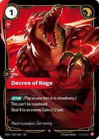 Decree of Rage #015/166