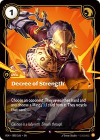 Decree of Strength #085/166