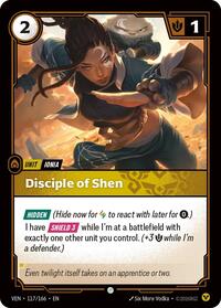 Disciple of Shen #117/166