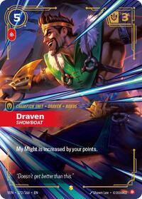 Draven, Showboat (Overnumbered) #172/166
