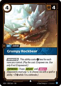 Grumpy Rockbear #050/166