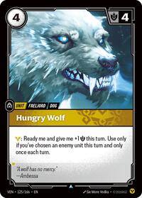 Hungry Wolf #125/166