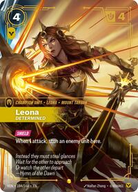 Leona, Determined (Overnumbered) #184/166