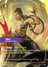 Mel, Defiant Soul (Overnumbered) #188/166