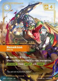 Renekton, Brute (Overnumbered) #177/166