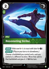 Resonating Strike #034/166