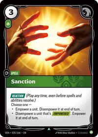 Sanction #035/166