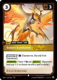 Solari Sunhawk #122/166