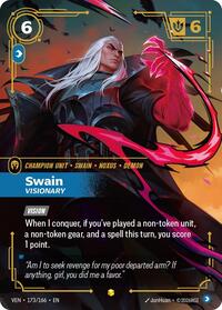 Swain, Visionary (Overnumbered) #173/166