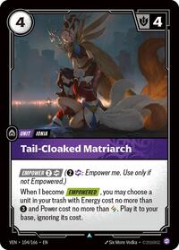 Tail-Cloaked Matriarch #104/166