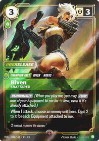 Riven, Shattered #041/166