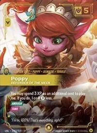 Poppy, Defender of the Meek (Alternate Art) #178a/219
