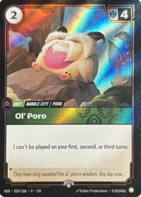 Ol' Poro #029/166