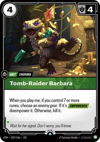 Tomb-Raider Barbara #037/166