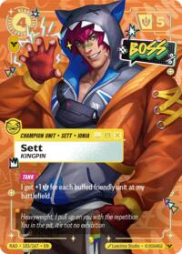 Sett, Kingpin (Heartsteel Overnumbered) #183/167