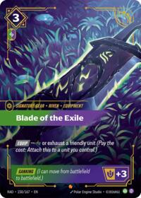 Blade of the Exile #150/167