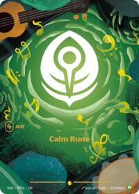 Calm Rune (R02a) #R02a