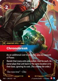 Chronobreak #140/167