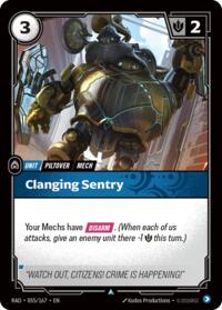Clanging Sentry #055/167