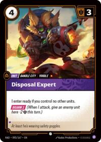 Disposal Expert #093/167