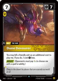 Dune Devourer #125/167