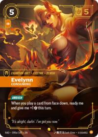 Evelynn, Consuming (Alternate Art) #090a/167