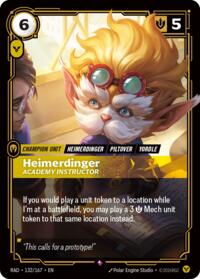 Heimerdinger, Academy Instructor #132/167