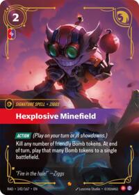 Hexplosive Minefield #142/167