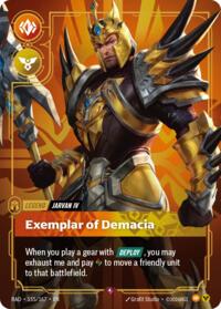 Jarvan IV, Exemplar of Demacia #155/167
