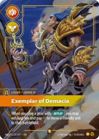 Jarvan IV, Exemplar of Demacia (Overnumbered) #176/167