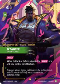 K'Sante, Dauntless (Alternate Art) #045a/167