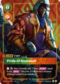 K'Sante, Pride of Nazumah #147/167