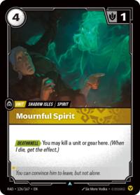 Mournful Spirit #126/167