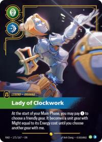 Orianna, Lady of Clockwork (Overnumbered) #171/167