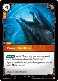 Primordial Roar #082/167
