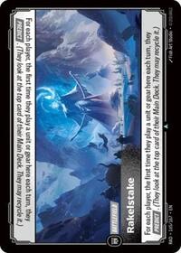 Rakelstake #165/167