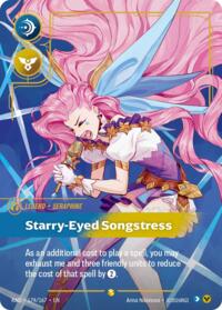 Seraphine, Starry-Eyed Songstress (Overnumbered) #174/167