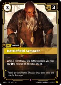 Battlefield Armorer #130/167
