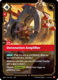 Detonation Amplifier #017/167