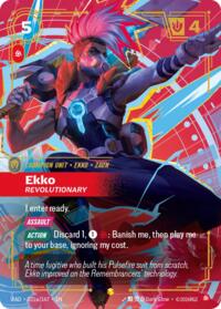 Ekko, Revolutionary (Alternate Art) #021a/167