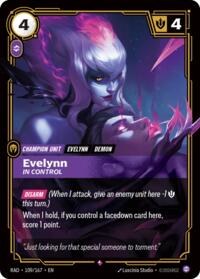 Evelynn, In Control #109/167
