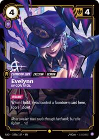Evelynn, In Control (Alternate Art) #109a/167